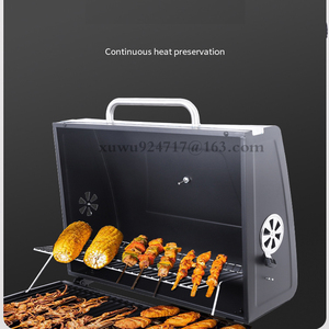 Parrilla de <span class=keywords><strong>barbacoa</strong></span> <span class=keywords><strong>grande</strong></span> para jardín con carrito, fiesta, patio trasero, <span class=keywords><strong>barbacoa</strong></span> al aire libre, estufa de <span class=keywords><strong>barbacoa</strong></span>, cocina al aire libre, <span class=keywords><strong>barbacoa</strong></span>, parrilla de carbón - Product Image 6