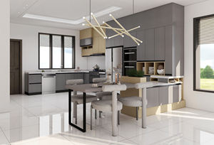 Juego de Muebles de Cocina Modernos de Alta Calidad con Fregadero y Encimera de Mármol, Muebles Elegantes para el Diseño de su Cocina - Product Image 6