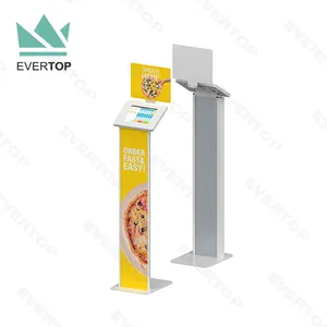 LSF09 Commercial Android Tablet Kiosk Stand Interactive Self Service Kiosk for iPad Kiosk Stand with Advertising for Android