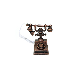 Modèle de téléphone miniature 1:12, accessoires pour maison de poupée, mini téléphone rétro - Product Image 5