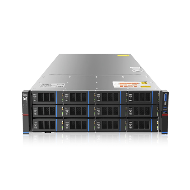 2U Dual INTEL Xeon 4th/5th CPU Server & 16xDDR5 Memory, 12xSATA/SAS 3.5' HDD, 7xPCIe5.0 Accelerator Cards & Rack Server