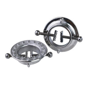 성인 속박 기어 가죽 젖꼭지 클램프 구속 벨트 잠금 섹시 란제리 노출 가슴 대체 젖꼭지 체인 복장 - Product Image 2