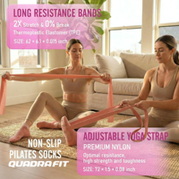 Set de Pilates Ecológico para Ejercicio en Casa con Pelota, Anillo y Bandas de Glúteos para Entrenamiento en Estudio, Venta al por Mayor y en Línea