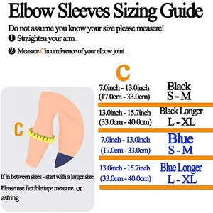 Neoprene cẳng tay ban nhạc khuỷu tay viêm gân cú đúp với Breathable nén cho quần vợt khuỷu tay - Product Image 2