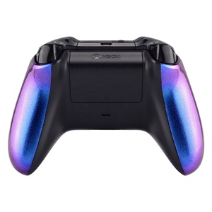 Coque de remplacement pour manettes sans fil Xbox One S d'origine – Poignées droite et gauche, coques arrière et rails latéraux - Product Image 4