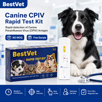 Prueba Combinada Veterinaria para CCV y CPV, Kit de Diagnóstico Rápido para Coronavirus Canino y Parvovirus Canino