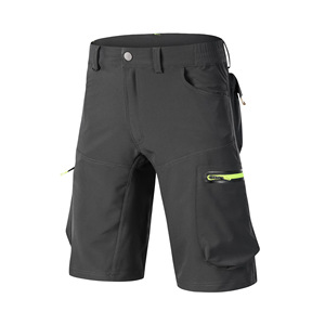 Pantaloncini da ciclismo larghi da uomo personalizzati da uomo ad asciugatura rapida pantaloncini sportivi da <span class=keywords><strong>Mountain</strong></span> <span class=keywords><strong>Bike</strong></span> pantaloncini elasticizzati MTB con tasca con cerniera larghi da esterno - Product Image 2