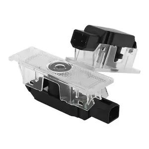 Lampe d'emblème à LED Projecteur de porte de <span class=keywords><strong>voiture</strong></span> <span class=keywords><strong>Logo</strong></span> Welcome Light pour Alfa Romeo 159 Mito Stelvio Brera Spider Giulietta Giulia Accessoires - Product Image 1