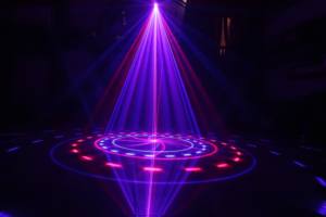 Rejilla láser a todo color para DJ, proyector de luz de escenario para decoraciones navideñas, fiestas, bares, KTV, haz de iluminación de escenario - Product Image 2