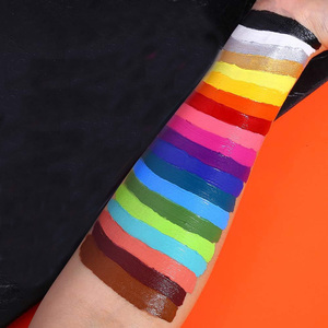 Bview Art visage corps peinture huile Palette professionnel Flash Non toxique sûr tatouage Halloween FX fête artiste fantaisie <span class=keywords><strong>maquillage</strong></span> Kit - Product Image 4
