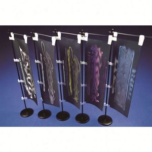 ออกแบบฟรี พิมพ์ดิจิทัลคุณภาพสูง ผ้าโพลีเอสเตอร์ 100% ธงมินิโนโบริสั่งทำขนาด 10x30 ซม. พร้อมเสาธงไฟเบอร์กลาส สำหรับโฆษณา - Product Image 6