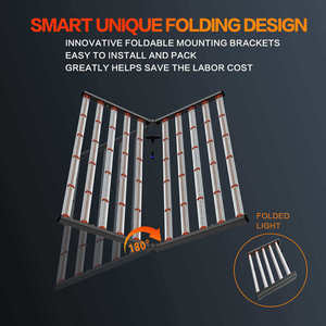 <span class=keywords><strong>Luces</strong></span> de Cultivo New Tech, Lámpara <span class=keywords><strong>LED</strong></span> Hidropónica Plegable de Aluminio de 720w 800w 1000w, <span class=keywords><strong>Luces</strong></span> <span class=keywords><strong>LED</strong></span> de Cultivo Atenuables para Horticultura - Product Image 6