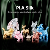 Filamen Printer 3D Zorvant Multicolor Silk PLA 1.75mm 1kg Suhu Cetak 200C Grosir Pabrik Bersertifikasi RoHS REACH