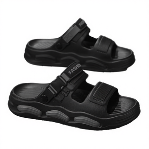 Sandales d'été pour hommes, classiques, imperméables, respirantes, à enfiler, à bout ouvert, antidérapantes, pour la plage, 2025 - Product Image 3