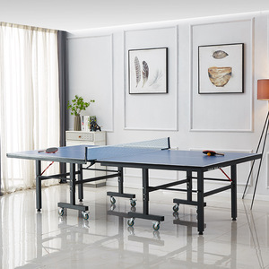 <span class=keywords><strong>Table</strong></span> amovible pliable de <span class=keywords><strong>table</strong></span> de <span class=keywords><strong>ping</strong></span>-<span class=keywords><strong>pong</strong></span> de taille moyenne avec des roues pour Unsex - Product Image 1