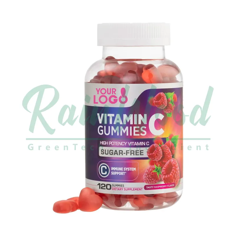 Regenholz-Gummi-Supplements Vitamin C Zink-Gummi Vitamin C-Gummi