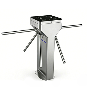 Nouveau système de contrôle d'accès par empreinte digitale et code-barres 2026, tourniquet tripode automatique pour portes et passages piétons à hauteur de taille JINYING - Product Image 4