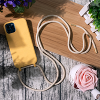 Étui de luxe pour iPhone 17, étanche et antichoc, style bandoulière, avec cordon de suspension interchangeable