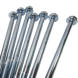 M6*105 Long Galvanized Carbon Steel Fasteners 50mm <b>Bolt</b> for Motor Screws Gasoline Diesel Engine Parts with Rust Prevention - Product Image 4