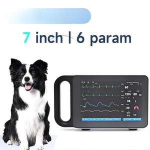 Hewan Peliharaan Hewan Kecil Hewan Besar Ternak Alat Tanda Vital Monitor Pasien Multiparameter Sistem Pemantauan Veteriner - Product Image 1