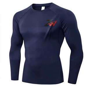 Diseña Tu Propia Camiseta de Compresión para Artes Marciales Mixtas (MMA) con Sublimación, Camiseta Deportiva de Manga Larga para Hombre - Product Image 5