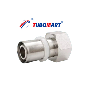 Tubomart OEM ngành công nghiệp hàng đầu sản phẩm PEX-AL-PEX phụ kiện đường ống phẳng di động thẳng kết nối đường ống nước - Product Image 1