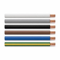 Câble souple monoconducteur en cuivre H07Z-K 450/750V LSZH à faible émission de fumée et sans halogène pour le câblage des bâtiments publics
