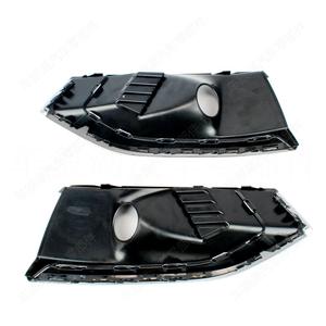 Cache de phare antibrouillard Audi A4 2016 en ABS à clipser avec trous, côté gauche et droit - Product Image 2