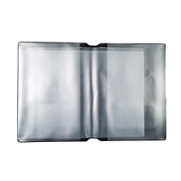 Porte-documents de voiture en PVC plastique personnalisé, porte-papier d'assurance automobile, porte-documents d'immatriculation automobile