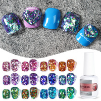Missgel Gel Pailleté de Haute Qualité Organisateur de Vernis Gelisch Vernis Permanent Professionnel Ongle Gel UV