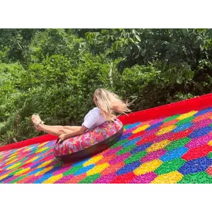 Outdoor Rainbow Slide Spielplatz Rainbow Slide für alle Jahreszeiten und allgemeine Wetter