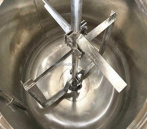 Réacteur chimique à agitation en acier inoxydable de haute qualité 1000L, cuve à réaction à chauffage électrique continu à enveloppe - Product Image 4