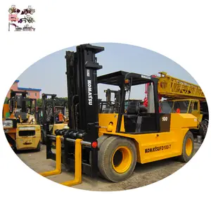 FD100-7 Komatsu 10 Tấn Chính Hãng Nhật Bản Đã Qua Sử Dụng Giá Rẻ Được Bán Tại Thượng Hải Trung Quốc