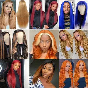 Trio Full Lace Wigs Water Wave 100% cheveux humains vierges brésiliens pour femmes noires
