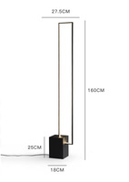 Lampadaire nordique simple de haute qualité, minimaliste, créatif, d'intérieur, hôtel, villa, chambre à coucher, salon