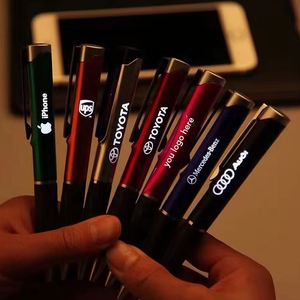 Premium Sports Plastic Promotional <b>Pen</b> Gift 2025 New Design Custom Logo Imprint with LED Light <b>Multi</b> <b>Color</b> Options - Product Image 2