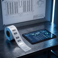 Etiqueta Inteligente NFC RFID Resistente al Agua de 13.56MHz para Mascotas y Control de Acceso, para Gestión de Almacenes y Supermercados