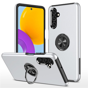 Venta al por mayor soporte de anillo soporte de coche soporte de teléfono mate 2 en 1 cubierta de teléfono híbrido para <span class=keywords><strong>Samsung</strong></span> <span class=keywords><strong>Galaxy</strong></span> A24 A34 A54 F14 <span class=keywords><strong>F54</strong></span> 5G - Product Image 1