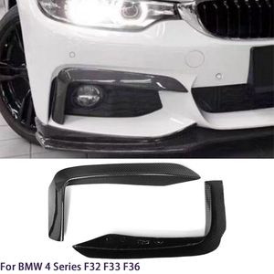 Pour Série 4 F32 Coupé / F33 Cabriolet / F36 CC Style Fibre de Carbone Coin Avant 2013-2019 - Product Image 2