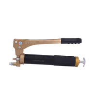 Pistolet à graisse manuel transparent haute pression pratique, pistolet à graisse portable pour injection d'huile, pistolet à graisse pneumatique
