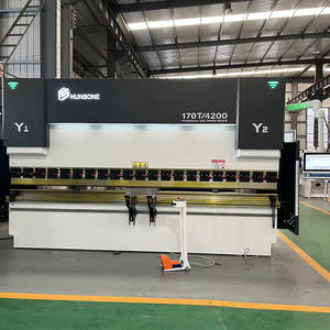 Prensa Plegadora Hidráulica CNC Automática de 4+1 Ejes, Nueva de Fábrica Hunsone, para Aluminio, Acero y Hierro - Product Image 2