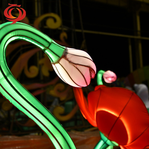 Seda China Zigong gigante de gran tamaño linterna Festival justo decoraciones para parque temático al aire libre proveedor luces fábrica - Product Image 6