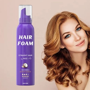 Vente en gros de <span class=keywords><strong>mousse</strong></span> <span class=keywords><strong>coiffante</strong></span> biologique de 300ml avec étiquette personnalisée pour le tressage des cheveux crépus - Product Image 5