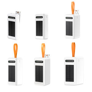 Batterie externe <span class=keywords><strong>solaire</strong></span> grande capacité 80000 mAh pour <span class=keywords><strong>iPhone</strong></span>, <span class=keywords><strong>chargeur</strong></span> portable 60000 mAh 50000 mAh 40000 mAh 30000 mAh 20000 mAh personnalisable - Product Image 1