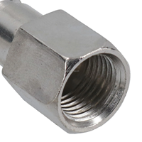 MAXIWORLD PF Europe Raccords rapides universels interchangeables E02 en acier chromé 0-300 PSI Filetage BSPP/BSPT Convient à tous