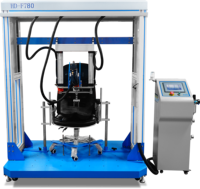 DongGuan HaiDa Dispositivo de prueba horizontal Silla Reposabrazos Respaldo Máquina de prueba Silla Probador de durabilidad