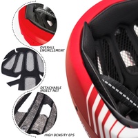 VICTGOAL — casque de cyclisme avec lumière, Rechargeable par USB, 21 ouvertures d'air, pour le vélo, le skateboard, le vtt
