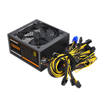 Psu-tarjeta gráfica para juegos, fuente de alimentación atx, 80 plus gold active pfc pc de alta potencia, 1800W, GPU, novedad
