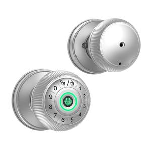 Tuya App truy cập từ xa thông minh cửa gỗ vân tay mật khẩu khóa cho Bluetooth cho văn phòng qua biên giới xuất khẩu - Product Image 1