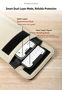 Funda Protectora para Llaves de Coche de Cuero PU, Carcasa para Control Remoto con Diseño Granulado, Protector de Llaves de Auto con Logotipo Personalizado - Product Image 5